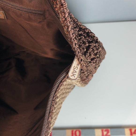 The Sak Old Crocheted Shoulder Bag SS - Picture 7 of 16